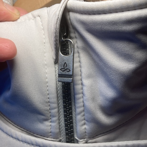 Prana cream colored pea coat-medium - Picture 7 of 15